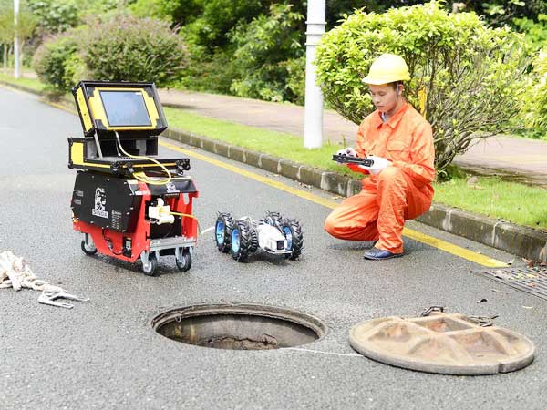 广华办事处管道机器人检测