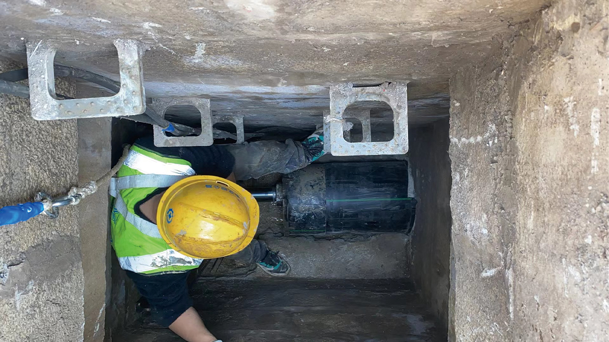 广华办事处HDPE短管内衬法